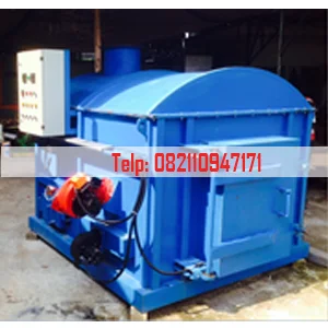 Mesin Incinerator Kapasitas 5 Kg/Proses Double Burner