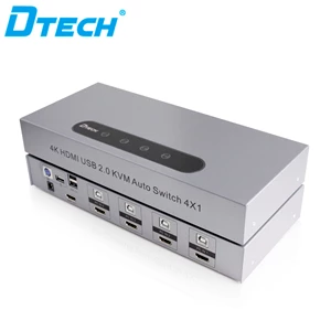 KVM Switcher USB-HDMI 4 TO 1 DTECH DT-8141B