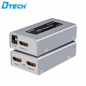 HDMI Extender 50 M with Loop out (tanpa IR) + 2 adaptor DT-7009C