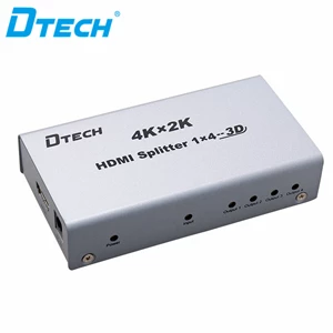 4K HDMI splitter 1x4 + adaptor DT-7144
