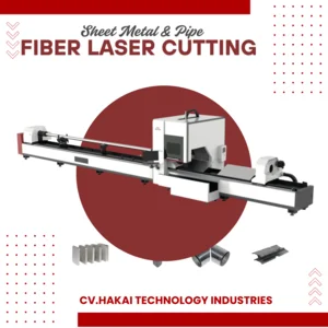 Mesin Fiber Laser Potong Plat metal 