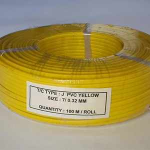 Cable Heater Thermocouple Type J Pvc Yellow