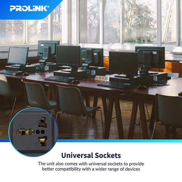 Ups Prolink Pro851sfcu Super Fast Charging Line Interactive 850Va