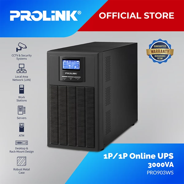 Ups Online Prolink Pro903ws Professional Ii Series (1P/1P) 3000Va