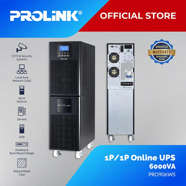 Ups Online Prolink Pro906ws Professional Ii Series (1P/1P) 6000Va