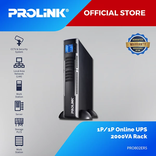 Ups Online Prolink Pro802ers Master Ii Series (1P/1P) Rack/Tower 2000Va