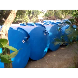 Septic Tank Biofilter Silinder Horisontal Kap 5 m³