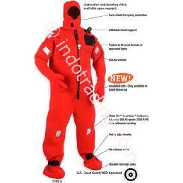 Pakaian Safety Immersion Suit Lalizas