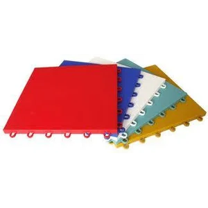 Lantai Plastik Lapangan Futsal Interlock Ukuran 25x25cm