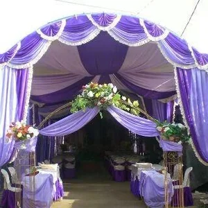 Dekorasi wedding - Plafon Dekor  tenda