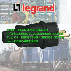 Steker karet IP44 male plug