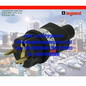 Steker karet IP44 male plug