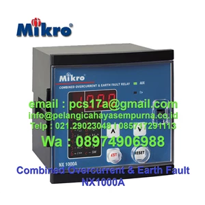 Combined Overcurrent and Earth Fault Relay NX1000A