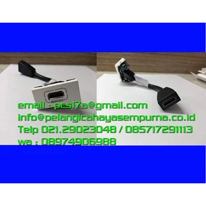 572096 HDMI socket Arteor - 1 module - white
