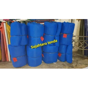 Jaring bangunan polynet biru