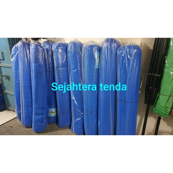 Jaring bangunan polynet biru