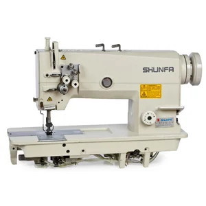 mesin jahit industri - SHUNFA mesin jahit jarum 2 model SF842-5 heavy duty