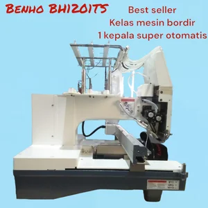 mesin bordir komputer otomatis 12 jarum 1 kepala - merk Benho model BH1201 TS