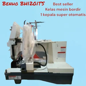 mesin bordir komputer otomatis 12 jarum 1 kepala - merk Benho model BH1201 TS