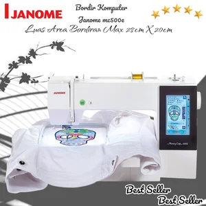 Mesin Bordir Komputer Janome MC 500e