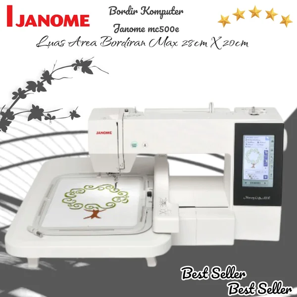 Mesin Bordir Komputer Janome MC 500e