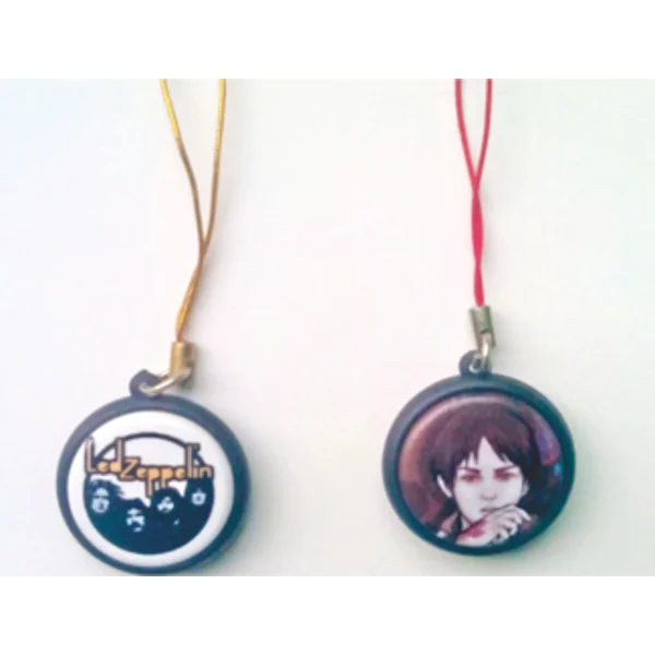 Pin Gantungan Hp 2 Sisi Laminasi Doff/Glossy 25 Mm
