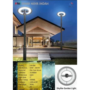 Lampu taman ufo 100 watt