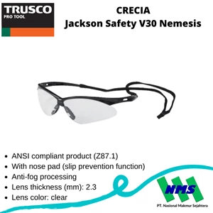 Kacamata Safety Trusco 469-5593 Crecia Jackson Safety Glasses V30 Nemesis Kacamata