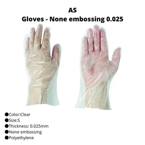 Trusco Safety Gloves 818-8669 Gloves - Outer Embossed 0.025 - S