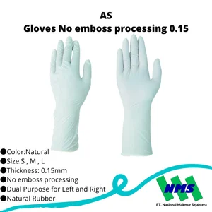 Trusco 818-8694 Safety Gloves No Emboss Processing 0.15 - S