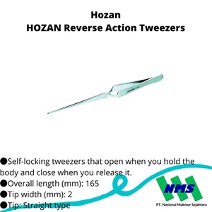 Trusco 370-8331 Hozan Reverse Action Tweezers P-89