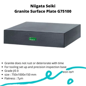 Granite Ghibli Niigata Seiki Granite Surface Plate G75100