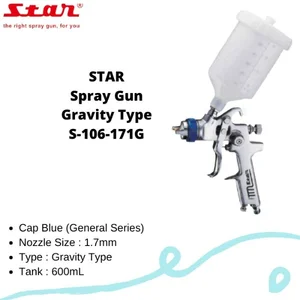 Spray Gun Star Gravity S-106-171G
