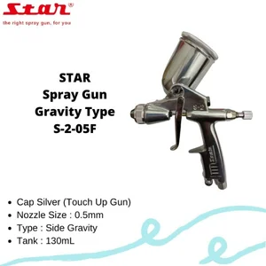 Spray Gun Star S-2-05F 0.5Mm Touch Up