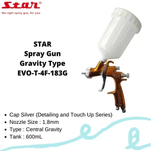 Spray Gun Star Evo-T-4F-183G 1.8Mm