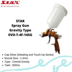 Spray Gun Star Evo-T-4F-145G 1.4Mm
