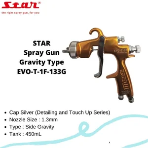Spray Gun Star Evo-T-1F-133G 1.3Mm