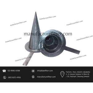 10 MICRON STAINLESS STEEL BASKET FILTER BRAND DF JAYA