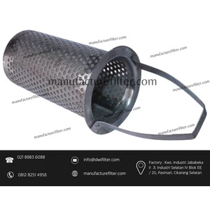 SS BASKET STRAINER OIL FILTER BRAND DF JAYA 