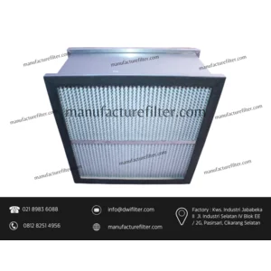 HVAC AIR FILTER EFFICIENCY PANEL FILTER BRAND DF JAYA 