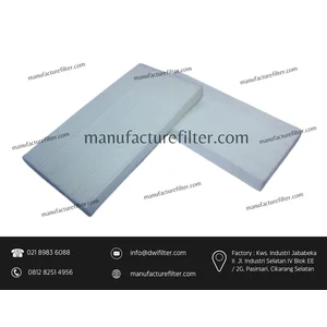 CUSTOM HIGH-TEMPERATURE FIBERGLASS FILTERS BRAND DF JAYA SERIES