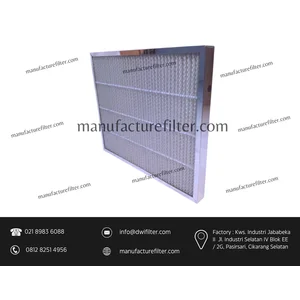 FIBER PRIMARY AIR FILTER WITH PAPER FRAME HIGH BRAND DF SERIES