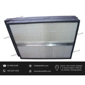 HVAC FILTER AHU ALUMINUM FRAME MINI-PLEATED BRAND DF JAYA 