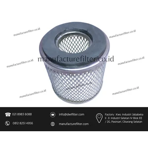 Suku Cadang Kompresor Pneumatik: Filter Udara Series 