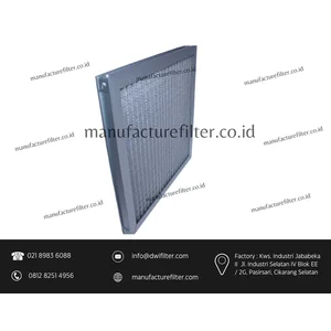 ALUMUNIUM FRAME PLATE PANEL AIR FILTER BRAND DF SERIES