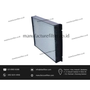 PANEL FILTER TYPE PRIMARY PLEAT FOLDING AIR FILTER BY DF SERIES