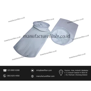 HIGH QUALITY POLYESTER AIR DUST-REMOVING FILTER BAG USING BRAND DF JAYA SERIES