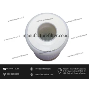 WASTE WATER TREATMENT SPUN FILTER ELEMENT 5 MICRON PP MELT BLOWN CARTRIDGE  BY DF SERIES