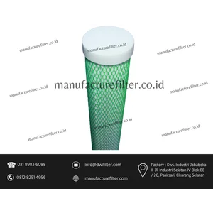 Polypropylene PP Pleated Filters End-Cap for Water Treatment By df jaya series