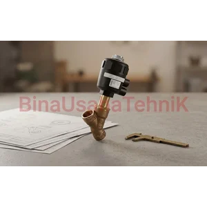 Angle Valve Burkert Type 2000 A 20.0 PTFE AG